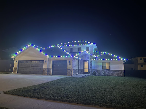 Christmas lighting photo 1 shared by Saren Yim on Google
