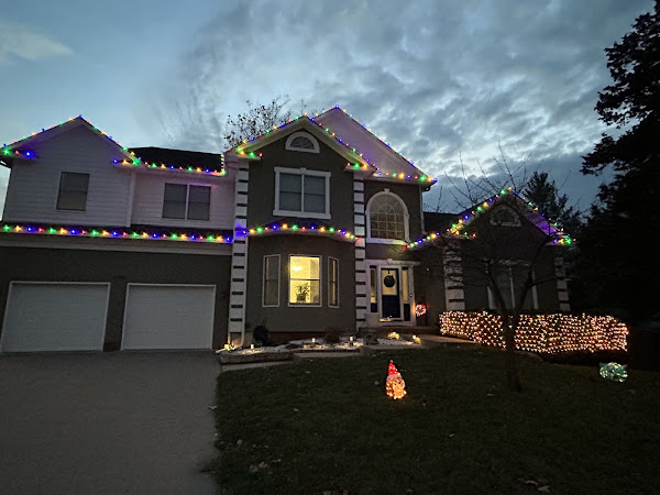 Christmas lighting photo 1 shared by Kristen Hasan on Google