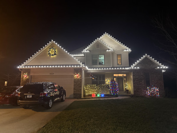 Christmas lighting photo 1 shared by Floyd Lawson on Google